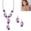 Avon Lovely Lavender "Y" Necklace Gift Set