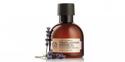 The Body Shop Spa of the World French Lavender Massage Oil