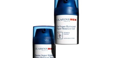 CLARINS new products for men: Super Moisture Gel and Super Moisture Balm
