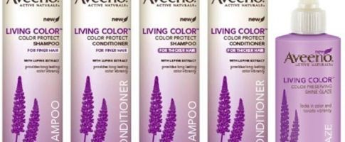 Introducing AVEENO® LIVING COLOR™ Collection for Color Treated Hair
