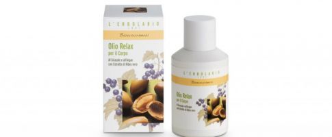 L'Erbolario Bioecososmetic Relaxing Body Oil with Sunflower, Argan and Extract of Blackcurrant