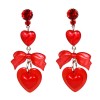 Tarina Tarantino "I LOVE/HATE/BLEEDING HEARTS" DROP EARRINGS
