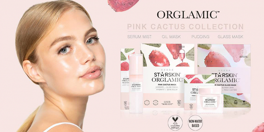 Starskin Introduces ORGLAMIC Pink Cactus Collection | News | BeautyAlmanac
