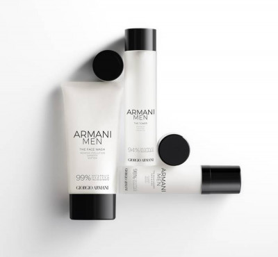 armani men face wash