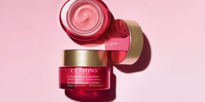 Clarins Introduces Super Restorative Rose Radiance Cream