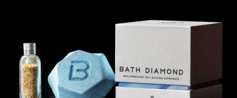 Eager Biotech Bath Bomb With Safe Bioluminescence Technology and Calming Natural Oils