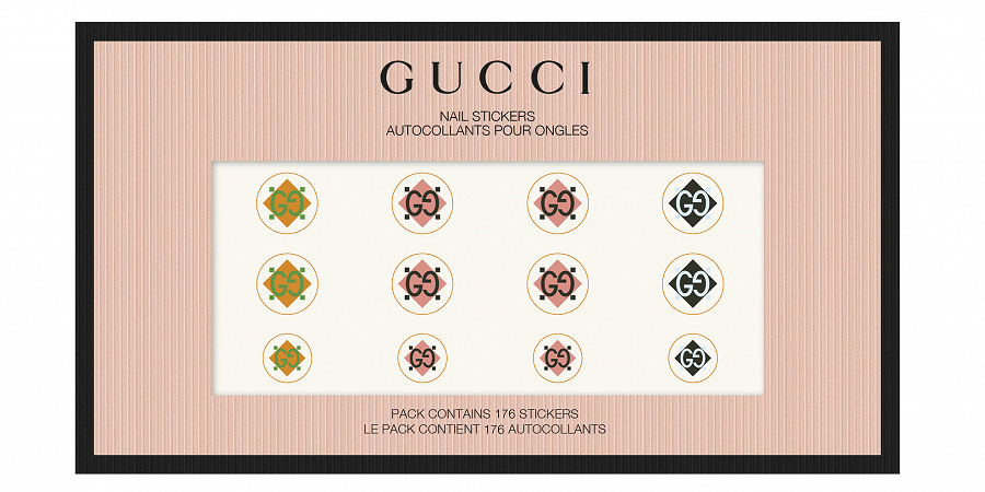 Gucci Nail Art Stickers - wide 1