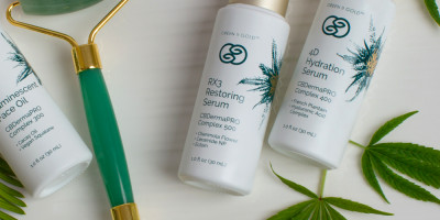 ECOFIBRE Green II Gold Skincare Line with Hemp Extrait