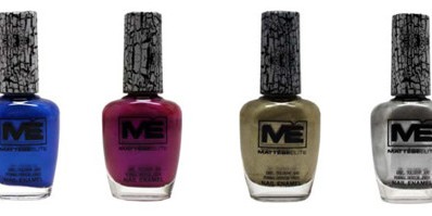 Introducing Mattése Elite Crackalaquer Nail Polish Collection