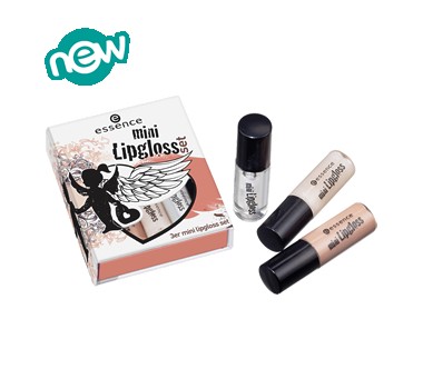 Essence Mini Lipgloss Set 02 angel's kisses in heaven