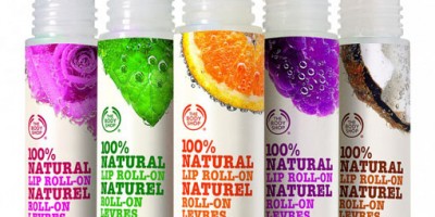 The Body Shop 100% Natural Lip Roll-On