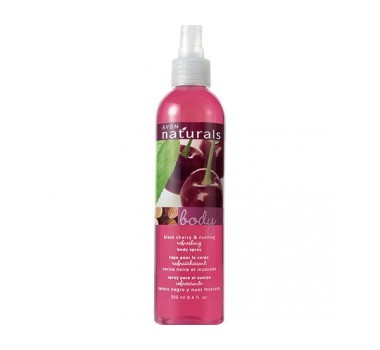 Avon NATURALS Black Cherry & Nutmeg Body Spray