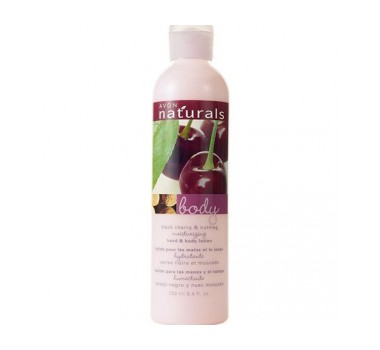 Avon NATURALS Black Cherry & Nutmeg Hand & Body Lotion