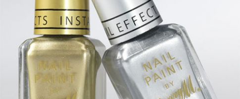 NEW Barry M Instant Nail Effects Gold & Silver Foil