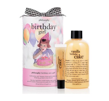 Philosophy Birthday Girl Vanilla Birthday Cake Gift Set