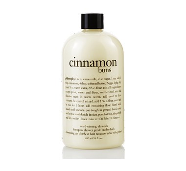 Philosophy Cinnamon Buns Shampoo, Shower Gel & Bubble Bath