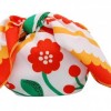Lush Orange Flower Knot Wrap