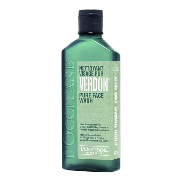 L'Occitane Verdon Pure Face Wash Men BeautyAlmanac