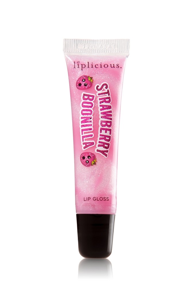 Bath And Body Works Strawberry Boonilla Liplicious Treacherous Treats Lip Gloss Makeup 3654