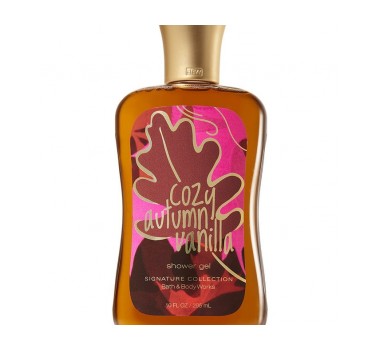 Bath & Body Works Cozy Autumn Vanilla Shower Gel