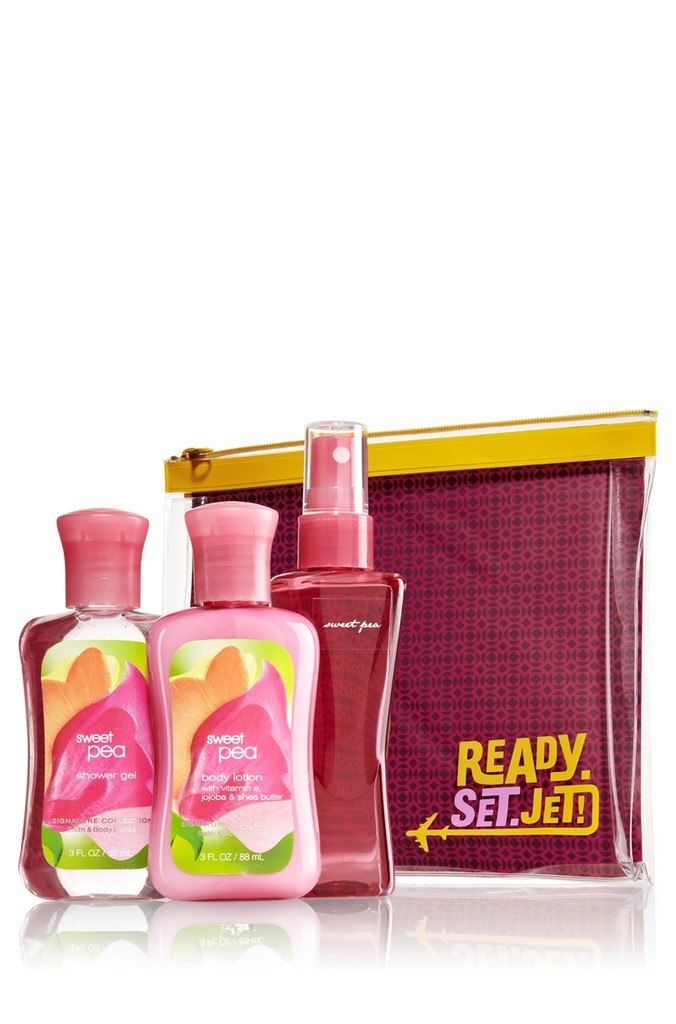 Bath & Body Works Sweet Pea® Travel Set Bath & Body BeautyAlmanac