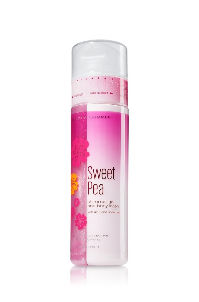 Bath And Body Works Sweet Pea Diamond Shimmer Mist