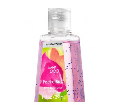 Bath & Body Works Sweet Pea® Anti-Bacterial PocketBac® Sanitizing Hand Gel