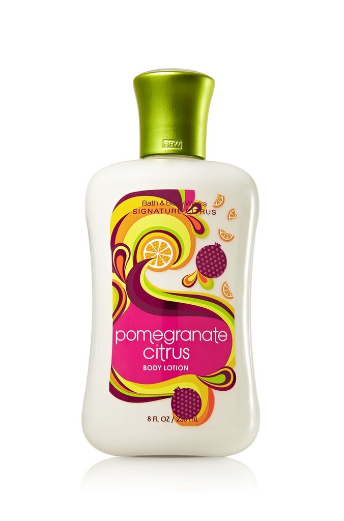 Bath & Body Works Pomegranate Citrus Signature Collection Body Lotion ...