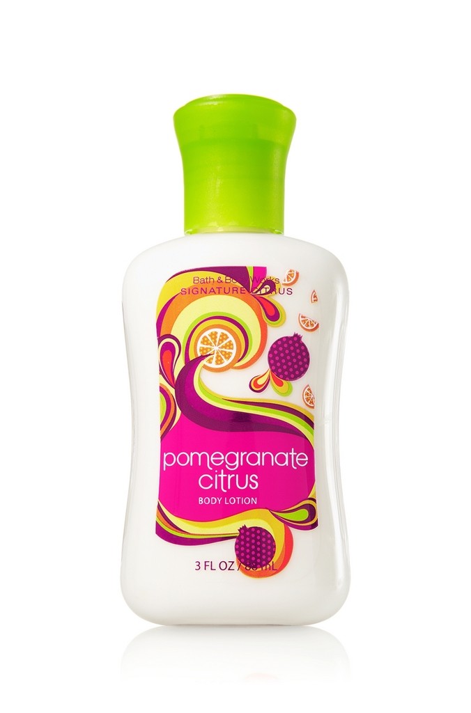 Bath & Body Works Pomegranate Citrus Signature Collection TravelSize Body Lotion Bath & Body