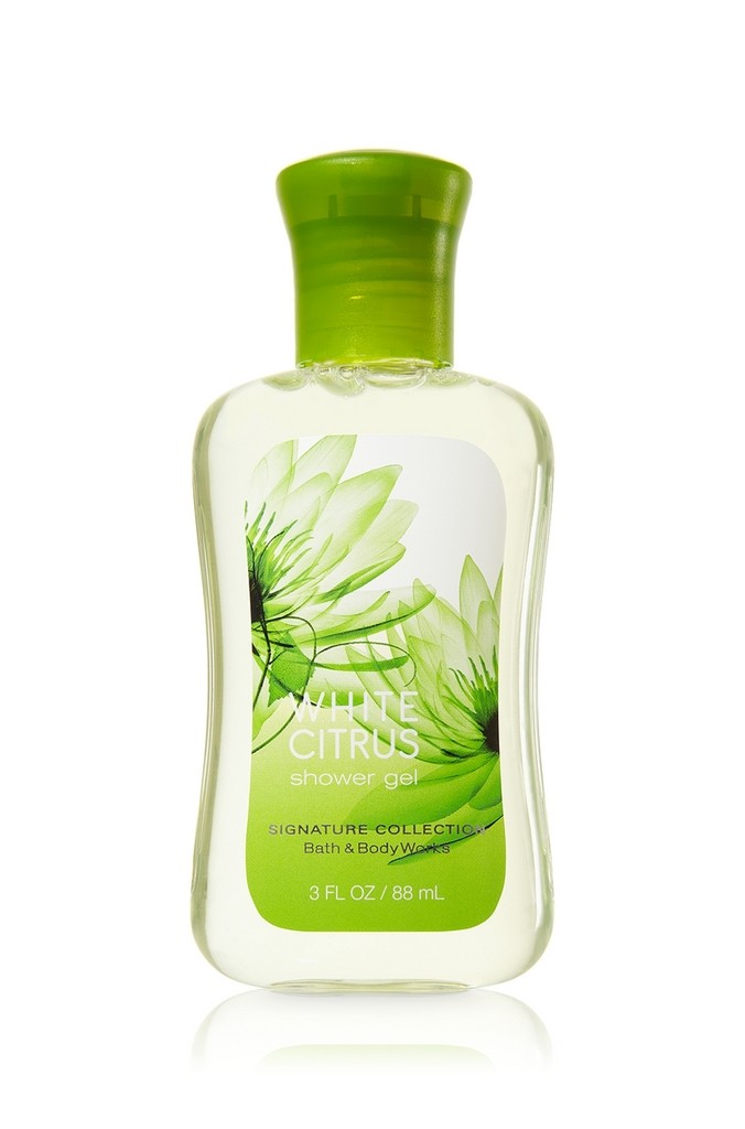 Bath & Body Works White Citrus Signature Collection TravelSize Shower Gel Bath & Body