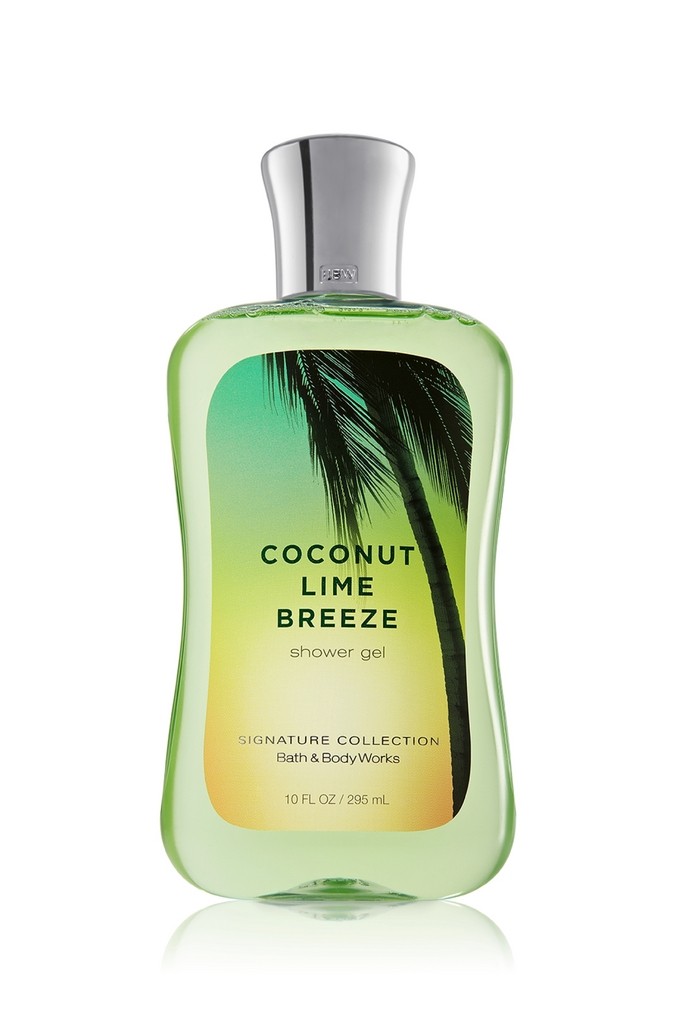 Bath & Body Works Coconut Lime Breeze Signature Collection Shower Gel ...