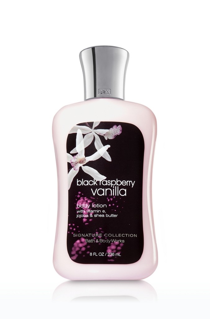 Bath & Body Works Black Raspberry Vanilla Signature Collection Body