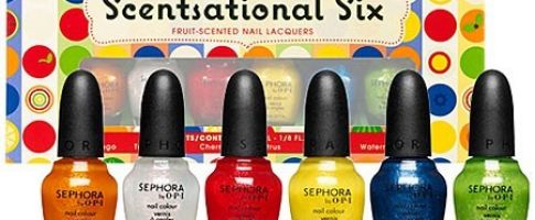 Sephora By OPI Scentsational Six Fruit-Scented Nail Lacquers
