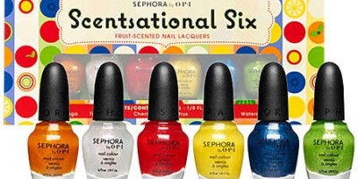 Sephora By OPI Scentsational Six Fruit-Scented Nail Lacquers
