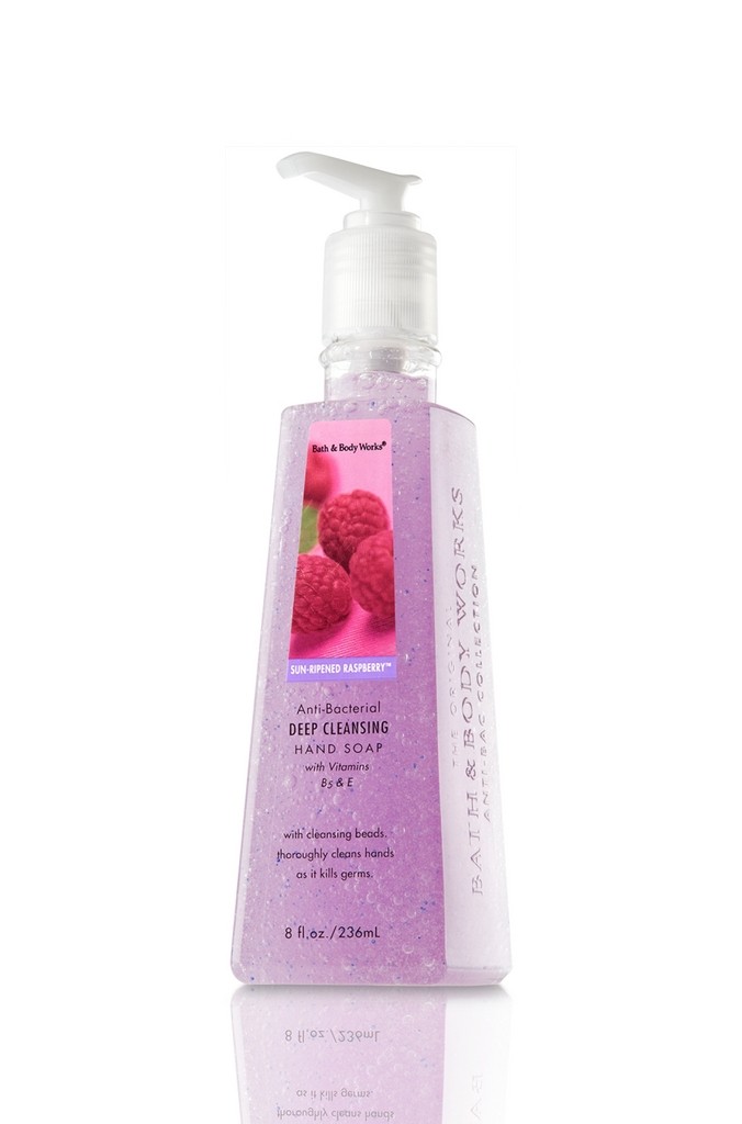 Bath & Body Works SunRipened Raspberry AntiBacterial CLASSICS Deep