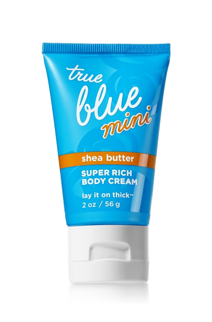 Bath And Body Works True Blue Spa Travel Size Super Rich Body Cream