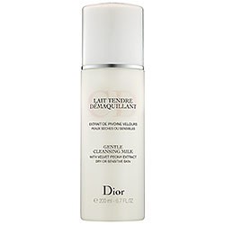 Dior gentle cleansing milk 2025 with velvet peony extract