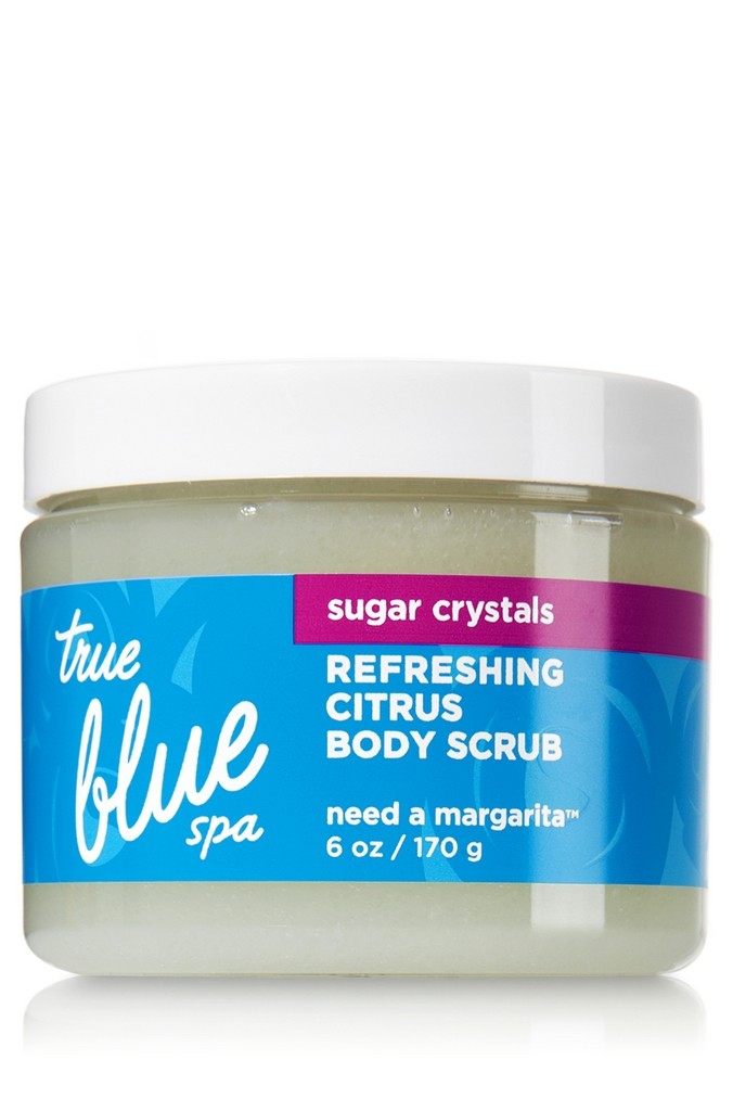 Bath Body Works True Blue Spa Refreshing Citrus Body Scrub