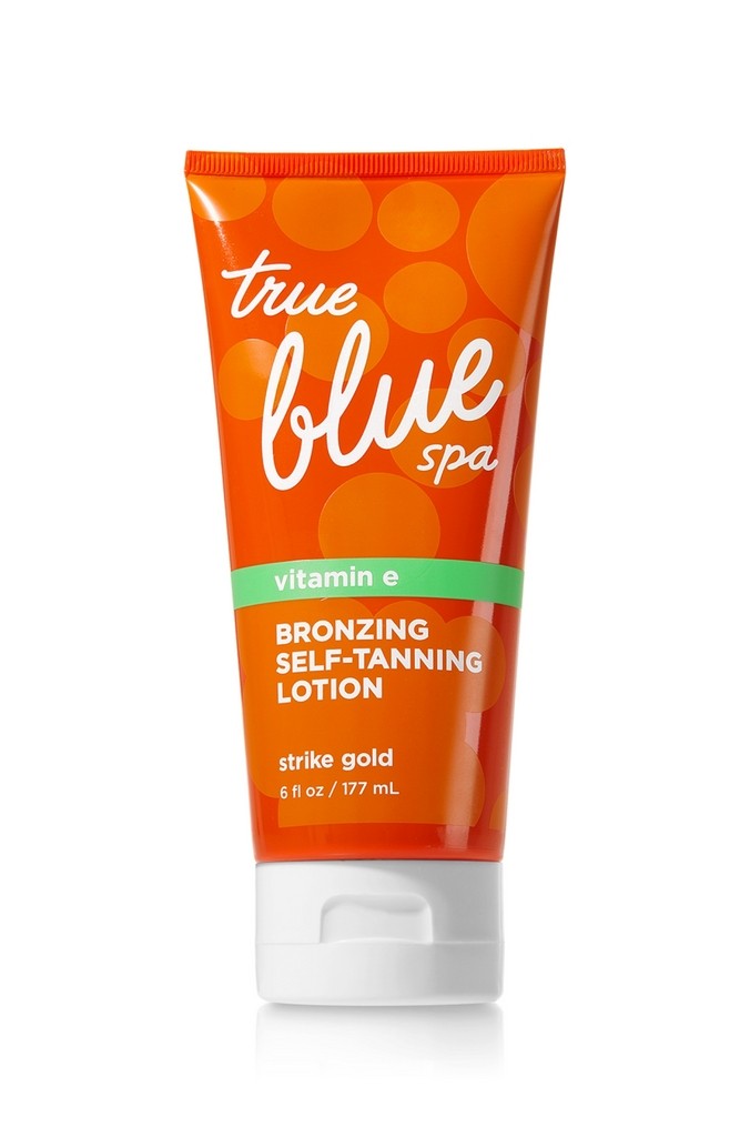 Bath & Body Works True Blue Spa Bronzing SelfTanning Lotion Strike